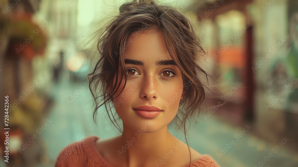 model girl on the street model girl on the street