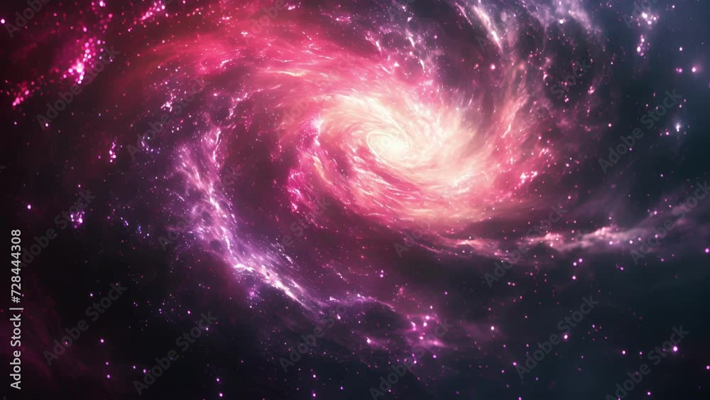 Witness the birth of incredible galaxies each with its own distinctive music made up of swirling equalizer elements as they dance across the vast expanse of space.