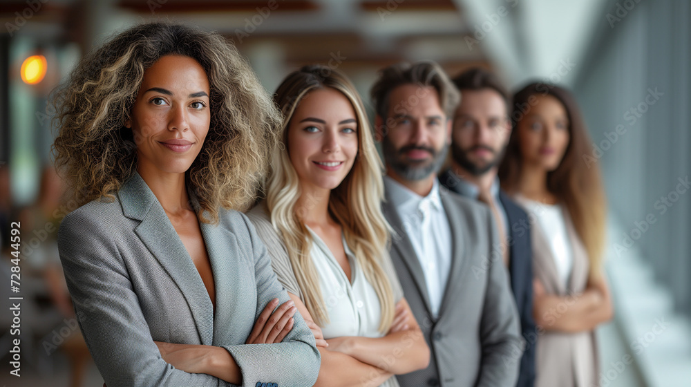 Portrait of successful group of business people at modern office looking at camera. Portrait of happy businessmen and satisfied businesswomen standing as a team. Multiethnic group of people smiling. Portrait of successful group of business people at modern office looking at camera. Portrait of happy businessmen and satisfied businesswomen standing as a team. Multiethnic group of people smiling.