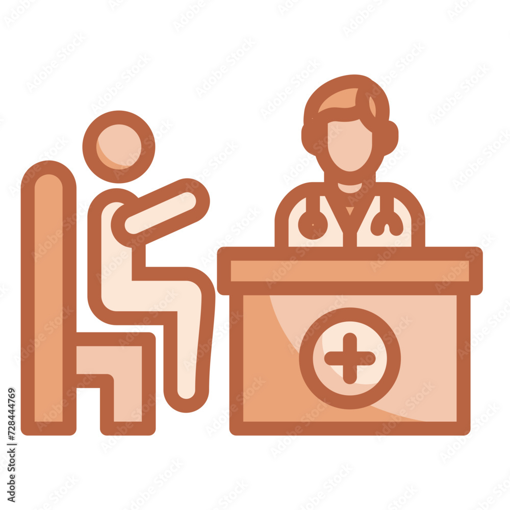 Fototapeta premium Consultation Icon