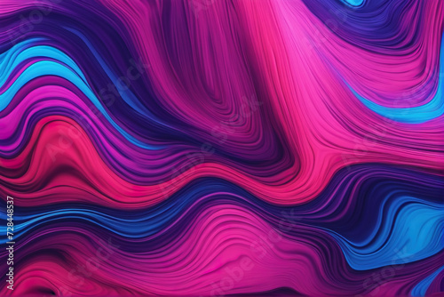 Warm colorful twisted wavy lines background