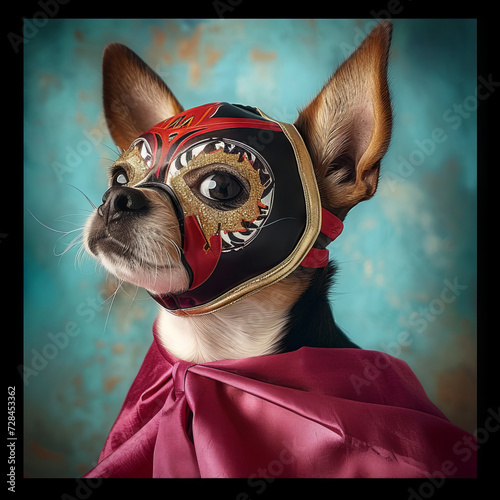 masked french bulldog 