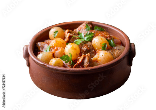 Traditional Greek dish of b...