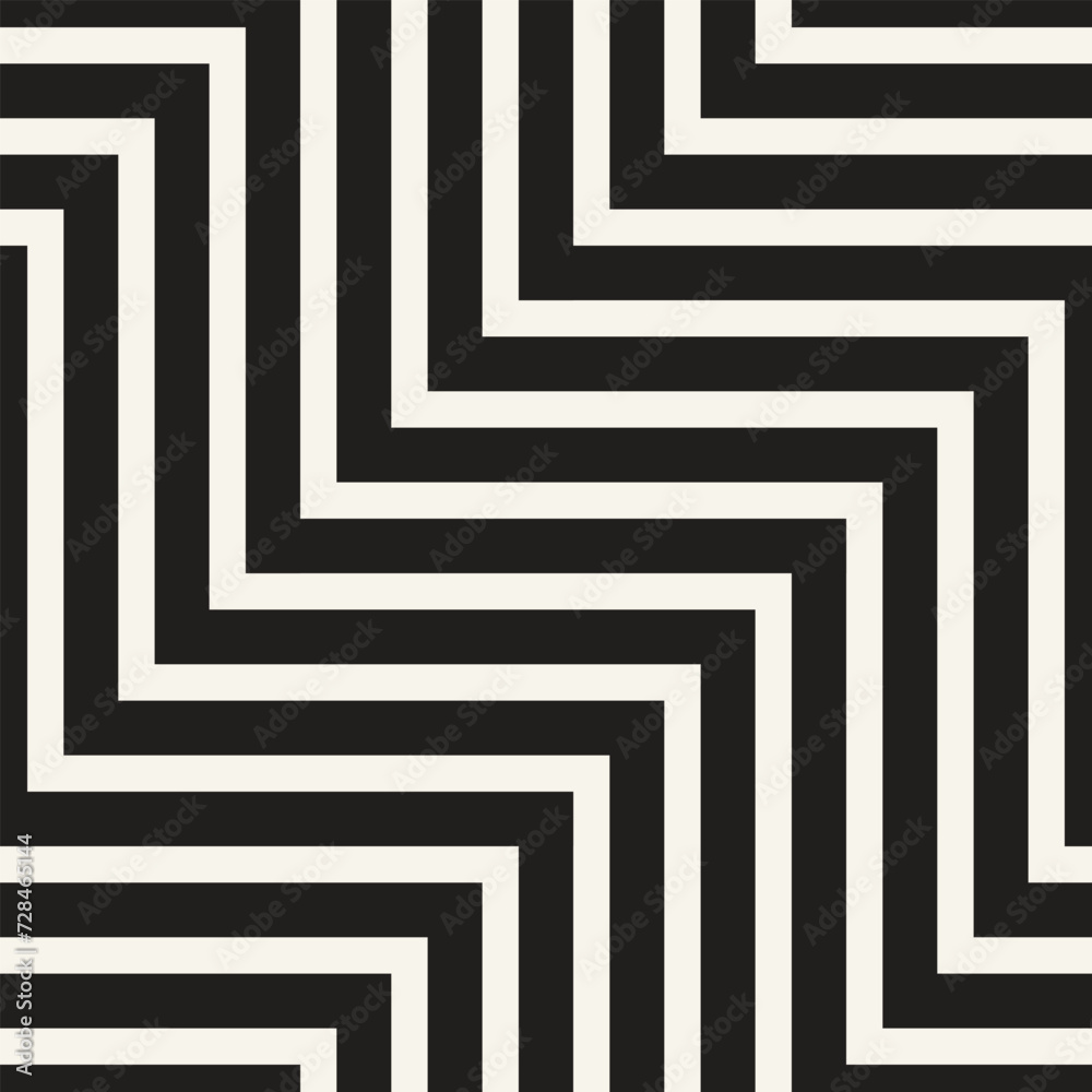 Vector seamless pattern. Repeating geometric elements. Stylish monochrome background design. Vector seamless pattern. Repeating geometric elements. Stylish monochrome background design.