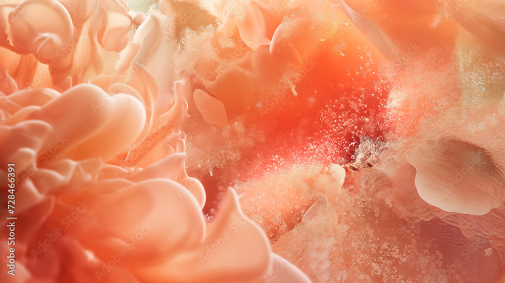 Fototapeta premium Peach Fuzz