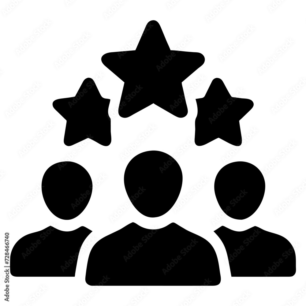 people review icon in trendy flat style vector icon people review icon in trendy flat style vector icon
