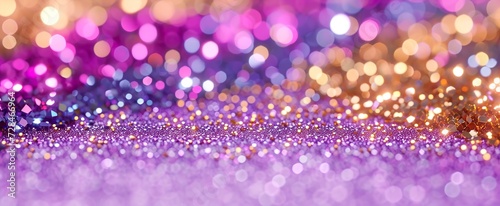 purple lights sparkles background