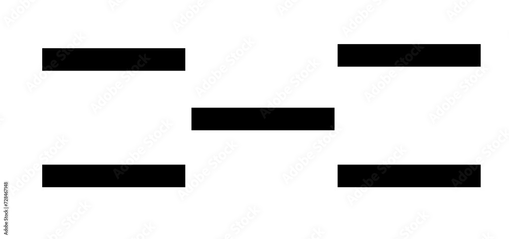 black rectangles on a white background black rectangles on a white background