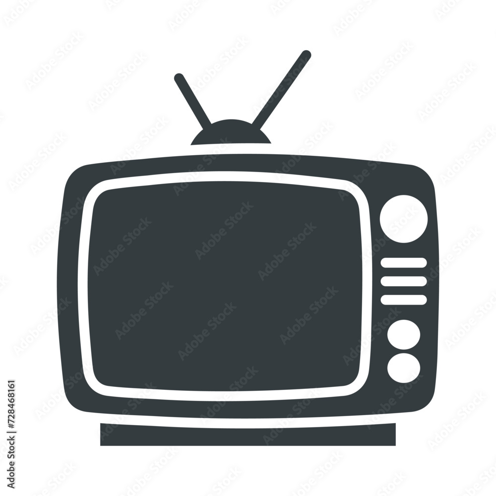 Television icon vector on trendy design Television icon vector on trendy design