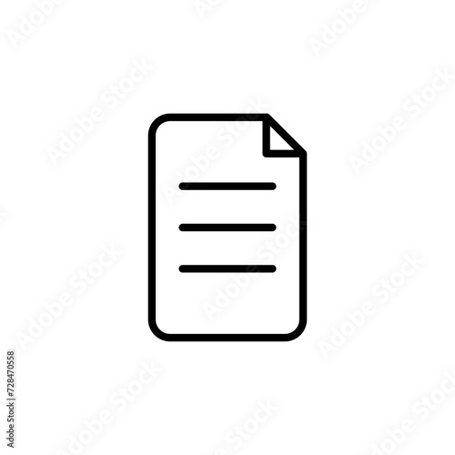Outline Document Icon © Firman