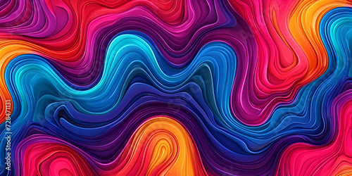 A colorful abstract background with swirls and bubbles, Abstract wallpaper background Abstract colorful Background Amazing printed Canvas Portrait 