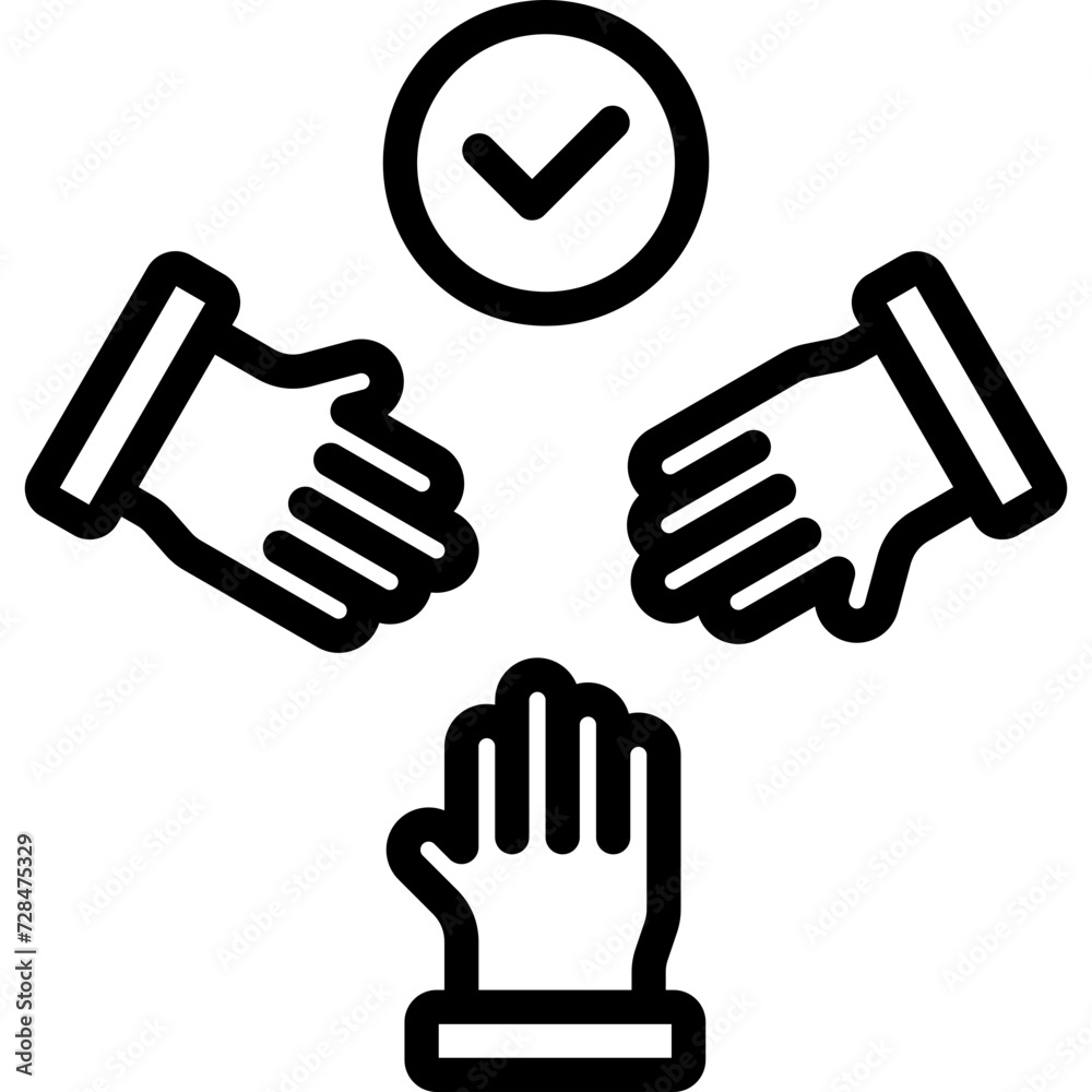 Teamwork Icon Teamwork Icon