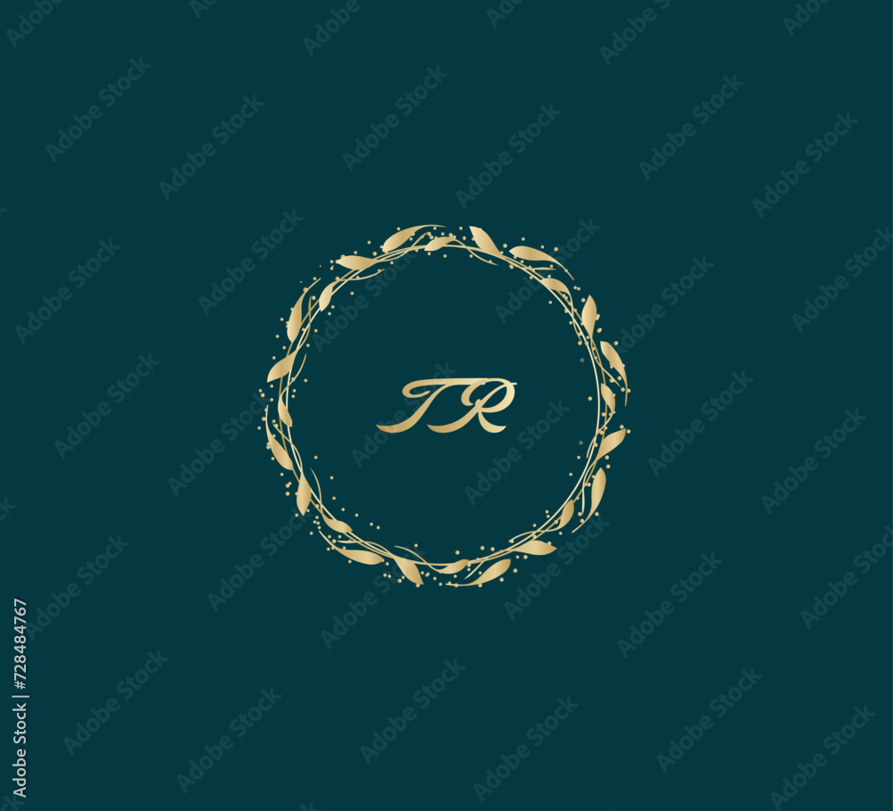 Handwritten golden TR getters logo with a minimalist design. letter TR logo manual elegant minimalist signature logotype. TR letter consist of intertwined elements into circle. Handwritten golden TR getters logo with a minimalist design. letter TR logo manual elegant minimalist signature logotype. TR letter consist of intertwined elements into circle.