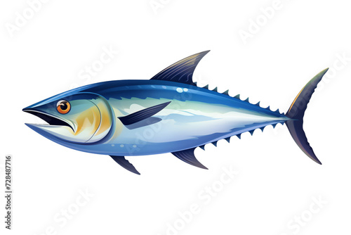 Mackerel tuna Cartoon