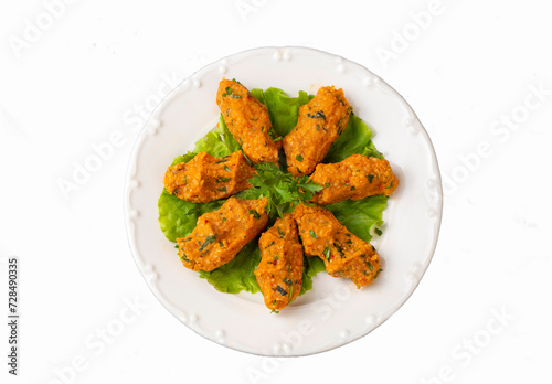 Mercimek Koftesi, Traditional Turkish Food with Bulgur and Lentil photo
