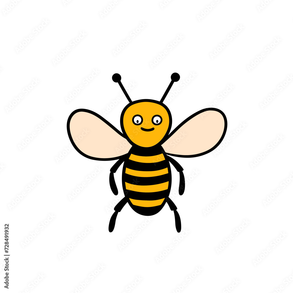 bee cartoon character