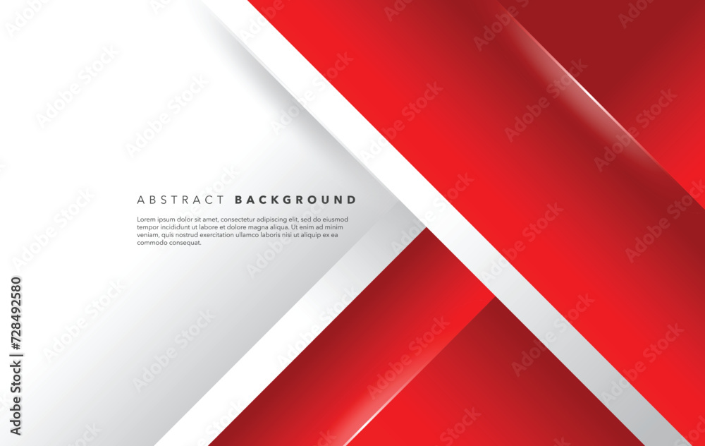 red white modern abstract background design