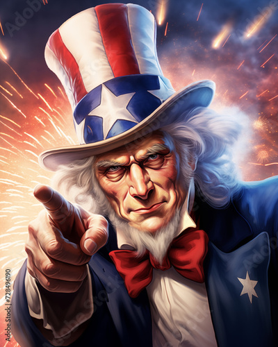 Uncle Sam, 4th of July