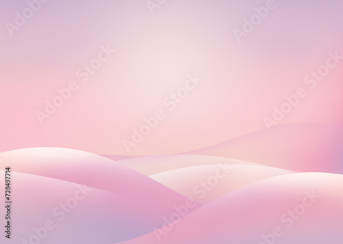 Soft light pastel color background with curve wave pattern graphics illustration for Abstract Modern Presentation illustration web template backgroung backdrop desktop