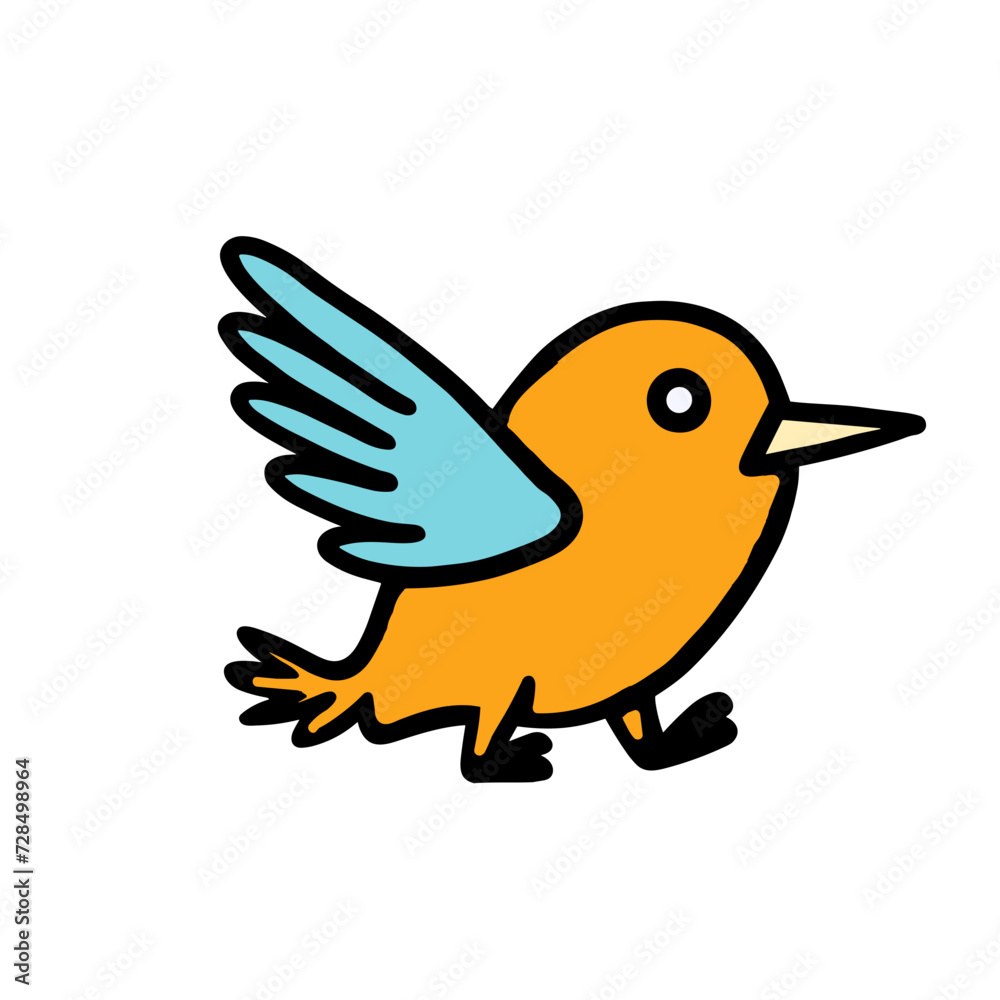 Obraz premium bird cartoon