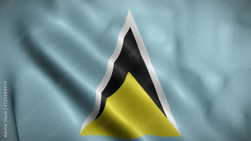 Saint Lucia waving flag, Flag of Saint Lucia Animation, Saint Lucian Flag Closeup, 4k Saint Lucian Flag Waving Animation Saint Lucia waving flag, Flag of Saint Lucia Animation, Saint Lucian Flag Closeup, 4k Saint Lucian Flag Waving Animation