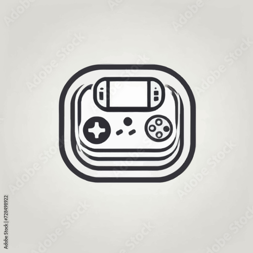 Console Gamepad Logo Design EPS Format Very Cool