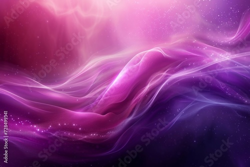 Abstract wave background with purple curves creates a modern graphic design pattern, with a smooth flowing motion that brings life to any illustration or banner.