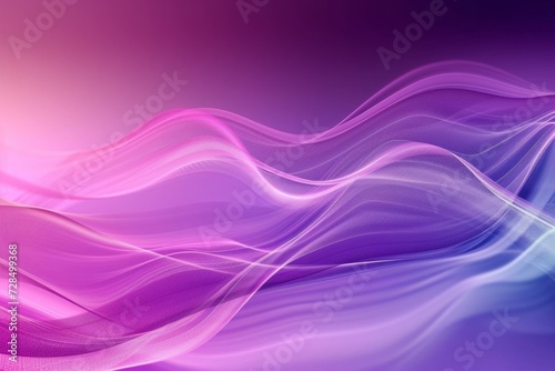 Abstract wave background with purple curves creates a modern graphic design pattern, with a smooth flowing motion that brings life to any illustration or banner.
