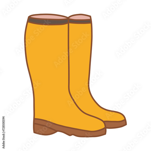 boots isolated on white background