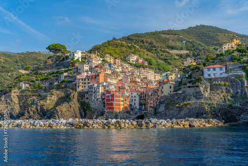 Fototapeta Naklejka Na Ścianę i Meble -  Riomaggiore at Cinque Terre