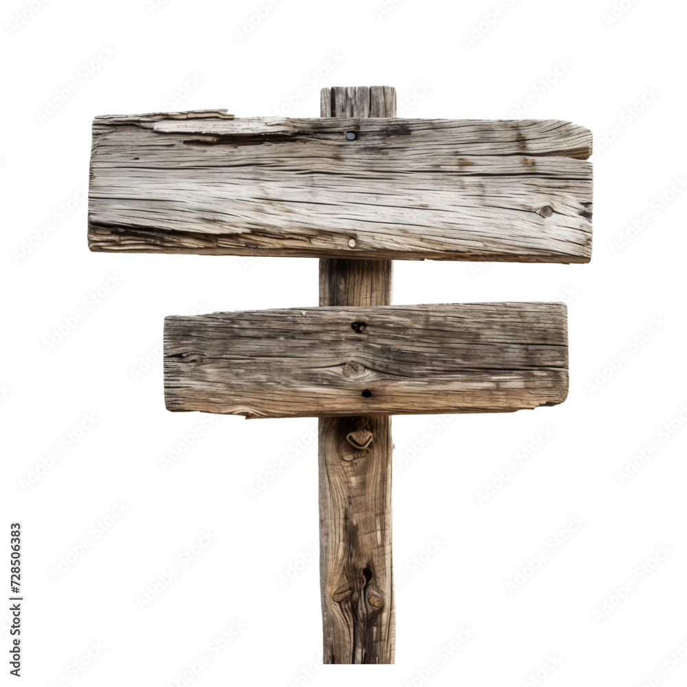 old and rustic wooden sign board stands blank cutout clipart ,isolated on white and transparent background old and rustic wooden sign board stands blank cutout clipart ,isolated on white and transparent background