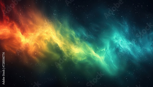 Smooth Transition Aurora Borealis: Ethereal Glass-Blurred Beauty - Celestial Wallpaper