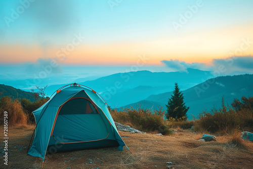 Tourist tent, tent and bivvy, bivouac and bivy. Campaign and camp, hike, hiking, tourism and travel