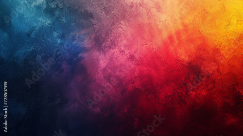 Vibrant abstract background with a smooth gradient from blue to red, ideal for design and art projects.