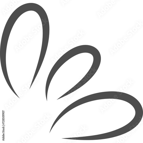 Abstract Mark Accent