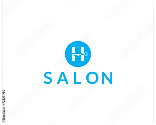 Hair Salon Logo.Cosmetic salon logo design 