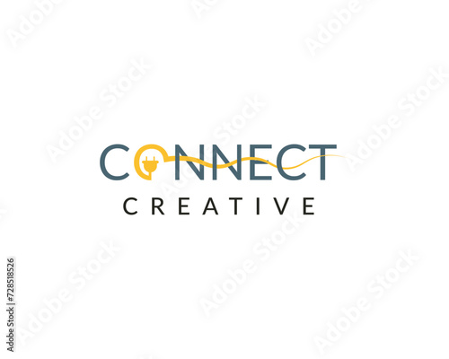 Creative CONNECT Latter logo Design 