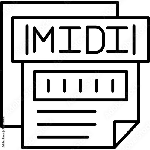 Midi Icon