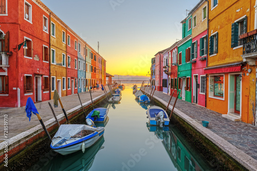 Burano, Venice, Italy Colorful Buildings