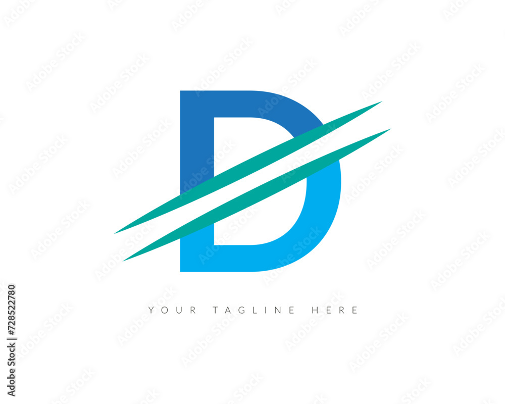 Creative D Latter Logo Design