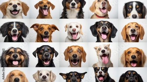 a collage of the various funny faces your dog makes while eating_.jpg