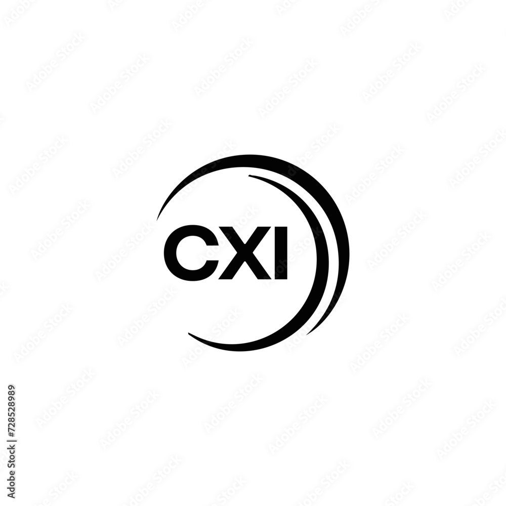 CXI logo. CXI set , C X I design. White CXI letter. CXI, C X I letter logo design. Initial letter CXI letter logo set, linked circle uppercase monogram logo. C X I letter logo vector design. CXI logo. CXI set , C X I design. White CXI letter. CXI, C X I letter logo design. Initial letter CXI letter logo set, linked circle uppercase monogram logo. C X I letter logo vector design.