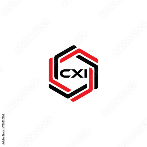  CXI logo. CXI set , C X I design. White CXI letter. CXI, C X I letter logo design. Initial letter CXI letter logo set, linked circle uppercase monogram logo. C X I letter logo vector design. © MdRakibul
