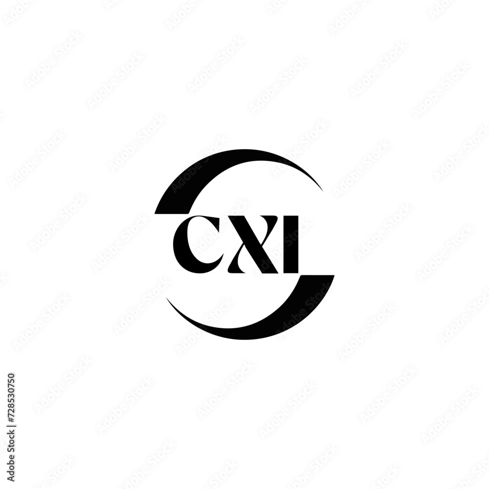 CXI logo. CXI set , C X I design. White CXI letter. CXI, C X I letter logo design. Initial letter CXI letter logo set, linked circle uppercase monogram logo. C X I letter logo vector design. CXI logo. CXI set , C X I design. White CXI letter. CXI, C X I letter logo design. Initial letter CXI letter logo set, linked circle uppercase monogram logo. C X I letter logo vector design.