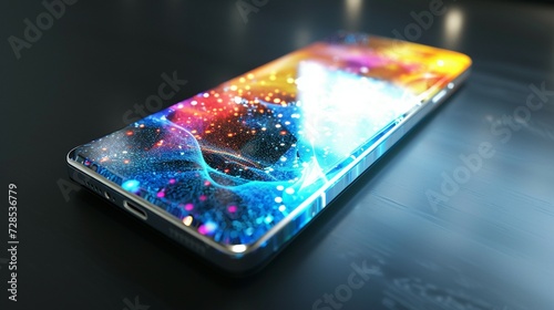 Wallpaper Mural Next generation ultra modern smart technology complete mobile phone in the near future generative ai Torontodigital.ca