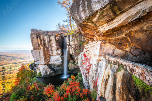 Картината върху платно Lookout Mountain, Georgia, USA at High Falls