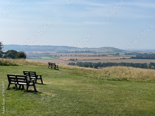 bench on the hill