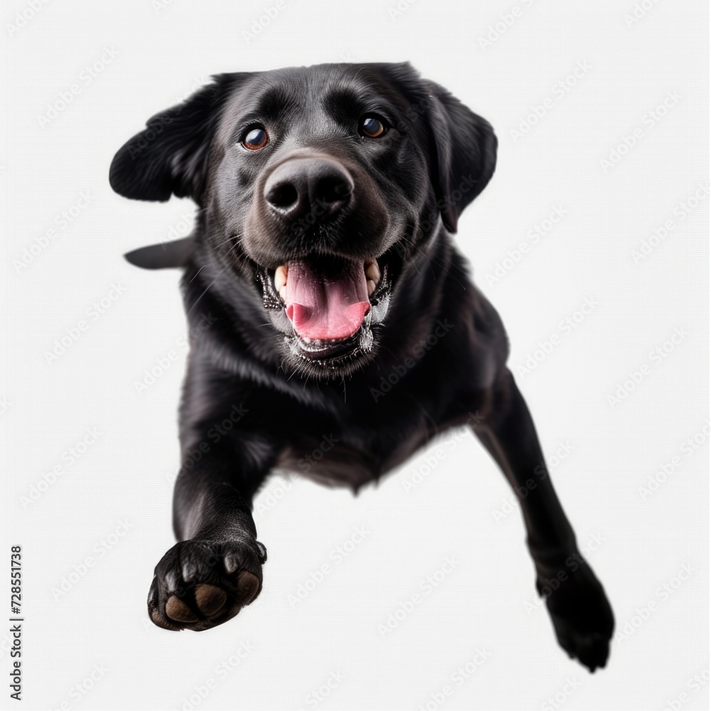 A black dog looking directly at the camera. This picture can be used for pet-related articles or advertisements A black dog looking directly at the camera. This picture can be used for pet-related articles or advertisements
