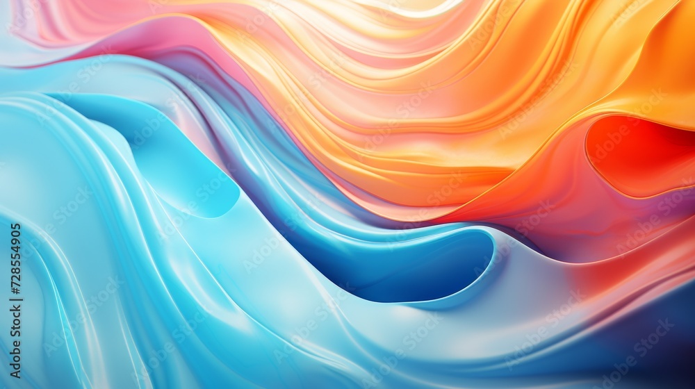 Oil paint Abstract background texture with wavy lines and a vibrant rainbow colorful paintings with a multi-colored spectrum of colours for blending and creating visually stunning paintings