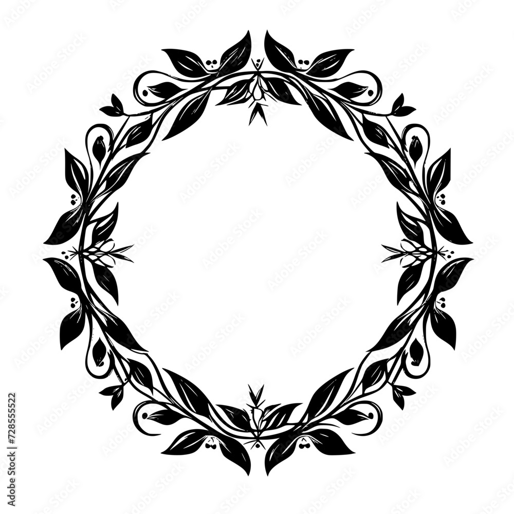 frame, vector, floral, flower, leaf, illustration, design, plant, pattern, nature, decoration, art, border, silhouette, ornament, bamboo, black, branch, laurel, tree, grass, vintage, element, green, 